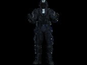 Militia Invisibility Suit o Traje de invisibilidad de la milicia de Batman Arkham Knight